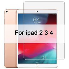 Load image into Gallery viewer, 9H Tempered Glass For iPad 10.2 inch 2019 2.5D Full Cover Screen Protector For iPad Pro 11 Air 2 3 MiNi 5 4 3 2 2017 2018 Glass - TMĐT nhom 21