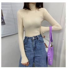 Load image into Gallery viewer, Women Sweaters 2020 Autumn Winter Tops Korean Slim Women Pullover Knitted Sweater Jumper Soft Warm Pull Femme - TMĐT nhom 21