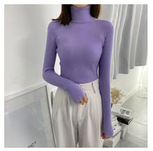 Load image into Gallery viewer, Women Sweaters 2020 Autumn Winter Tops Korean Slim Women Pullover Knitted Sweater Jumper Soft Warm Pull Femme - TMĐT nhom 21