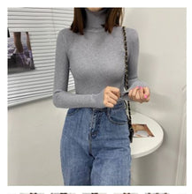 Load image into Gallery viewer, Women Sweaters 2020 Autumn Winter Tops Korean Slim Women Pullover Knitted Sweater Jumper Soft Warm Pull Femme - TMĐT nhom 21