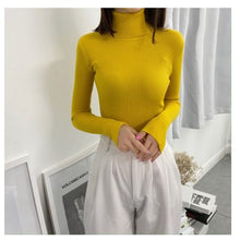 Load image into Gallery viewer, Women Sweaters 2020 Autumn Winter Tops Korean Slim Women Pullover Knitted Sweater Jumper Soft Warm Pull Femme - TMĐT nhom 21