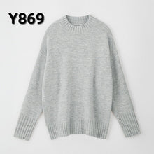 Load image into Gallery viewer, Aachoae Autumn Winter Women Knitted Turtleneck Cashmere Sweater 2020 Casual Basic Pullover Jumper Batwing Long Sleeve Loose Tops - TMĐT nhom 21