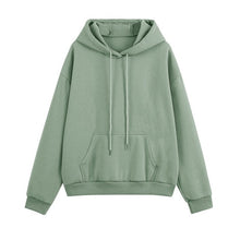 Load image into Gallery viewer, Fleece Tracksuits Women Two Pieces Set Hooded Oversized Sweatshirt Pants Solid Color Hoodie Suits Autumn Winter Casual Outfits - TMĐT nhom 21