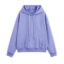 Load image into Gallery viewer, Fleece Tracksuits Women Two Pieces Set Hooded Oversized Sweatshirt Pants Solid Color Hoodie Suits Autumn Winter Casual Outfits - TMĐT nhom 21