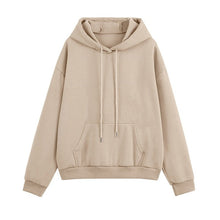 Load image into Gallery viewer, Fleece Tracksuits Women Two Pieces Set Hooded Oversized Sweatshirt Pants Solid Color Hoodie Suits Autumn Winter Casual Outfits - TMĐT nhom 21