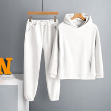 Load image into Gallery viewer, Two Piece Set Casual Fleece Tracksuit Women Winter 2020 Women's Sets Oversized Hooded Long Sleeve Hoodie Sport Pants Lady Suit - TMĐT nhom 21