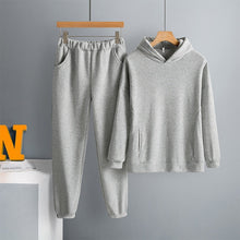 Load image into Gallery viewer, Two Piece Set Casual Fleece Tracksuit Women Winter 2020 Women's Sets Oversized Hooded Long Sleeve Hoodie Sport Pants Lady Suit - TMĐT nhom 21