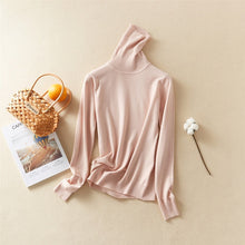 Load image into Gallery viewer, Marwin New-Coming Autumn Winter Tops Solid Turn-Down Collar Pullovers Female Thick Turtleneck Knitted High Street  Women Sweater - TMĐT nhom 21