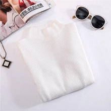 Load image into Gallery viewer, Marwin New-coming Autumn Winter Tops Turtleneck Pullovers Sweaters Primer shirt long sleeve Short Korean Slim-fit tight sweater - TMĐT nhom 21