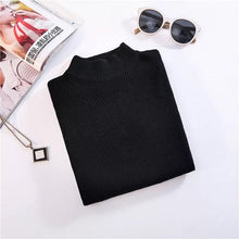 Load image into Gallery viewer, Marwin New-coming Autumn Winter Tops Turtleneck Pullovers Sweaters Primer shirt long sleeve Short Korean Slim-fit tight sweater - TMĐT nhom 21