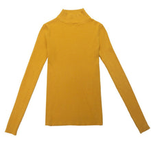 Load image into Gallery viewer, Marwin New-coming Autumn Winter Tops Turtleneck Pullovers Sweaters Primer shirt long sleeve Short Korean Slim-fit tight sweater - TMĐT nhom 21