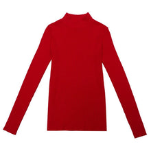 Load image into Gallery viewer, Marwin New-coming Autumn Winter Tops Turtleneck Pullovers Sweaters Primer shirt long sleeve Short Korean Slim-fit tight sweater - TMĐT nhom 21