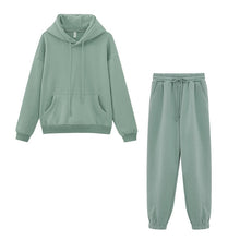 Load image into Gallery viewer, Toppies Women&#39;s Tracksuits Sports Suit Casual Hoodies Fleece Sweatshirt Female Two Piece Set Jacket Sweatpants Harajuku Clothes - TMĐT nhom 21