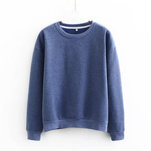 Load image into Gallery viewer, Tangada Women couple sweatshirt fleece 100% cotton amygreen oversized hood hoodies sweatshirts plus size SD60 - TMĐT nhom 21