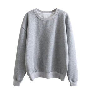 Tangada Women couple sweatshirt fleece 100% cotton amygreen oversized hood hoodies sweatshirts plus size SD60 - TMĐT nhom 21