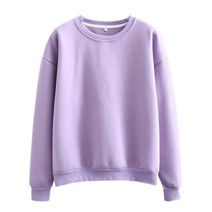 Tangada Women couple sweatshirt fleece 100% cotton amygreen oversized hood hoodies sweatshirts plus size SD60 - TMĐT nhom 21