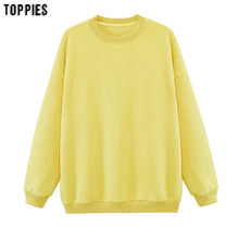 Load image into Gallery viewer, toppies Womens Tracksuits Hooded Sweatshirts 2020 Autumn Winter Fleece Oversize Hoodies Solid Pullovers Jackets Unisex Couple - TMĐT nhom 21