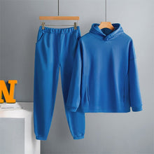 Load image into Gallery viewer, Two Piece Set Casual Fleece Tracksuit Women Winter 2020 Women's Sets Oversized Hooded Long Sleeve Hoodie Sport Pants Lady Suit - TMĐT nhom 21