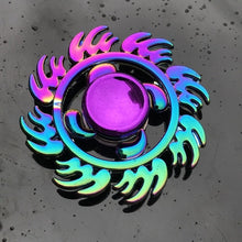 Load image into Gallery viewer, Rainbow Metal Finger Spinner R118 Bearing Spinner Toy Adult Toys for Children Raytheon Mushroom 60-65mm Fidget Spinner 2019 - TMĐT nhom 21