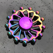 Load image into Gallery viewer, Rainbow Metal Finger Spinner R118 Bearing Spinner Toy Adult Toys for Children Raytheon Mushroom 60-65mm Fidget Spinner 2019 - TMĐT nhom 21
