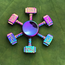 Load image into Gallery viewer, Rainbow Metal Finger Spinner R118 Bearing Spinner Toy Adult Toys for Children Raytheon Mushroom 60-65mm Fidget Spinner 2019 - TMĐT nhom 21