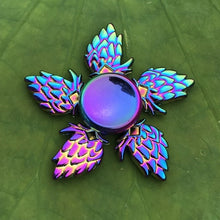 Load image into Gallery viewer, Rainbow Metal Finger Spinner R118 Bearing Spinner Toy Adult Toys for Children Raytheon Mushroom 60-65mm Fidget Spinner 2019 - TMĐT nhom 21