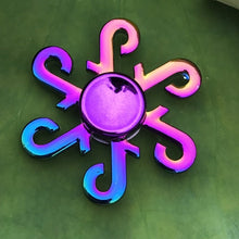 Load image into Gallery viewer, Rainbow Metal Finger Spinner R118 Bearing Spinner Toy Adult Toys for Children Raytheon Mushroom 60-65mm Fidget Spinner 2019 - TMĐT nhom 21