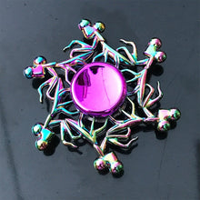 Load image into Gallery viewer, Rainbow Metal Finger Spinner R118 Bearing Spinner Toy Adult Toys for Children Raytheon Mushroom 60-65mm Fidget Spinner 2019 - TMĐT nhom 21