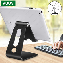 Load image into Gallery viewer, VUUV Desktop Holder Tablet Stand For ipad 9.7 10.2 10.5 11 inch Rotation Aluminium Tablet Stand secure For Samsung Xiaomi - TMĐT nhom 21