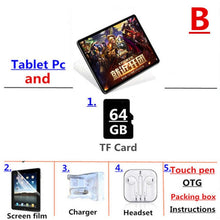 Load image into Gallery viewer, Tablet Pc 10.1 inch Android 10.0 Google Play 3G 4G Phone Call Tablets WiFi Bluetooth GPS Tempered Glass 10 inch Tablet 2GB+32GB - TMĐT nhom 21
